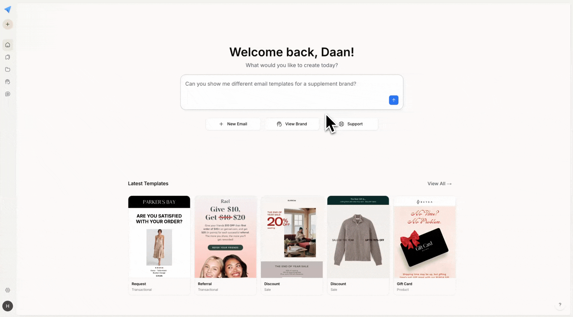 Get Email Recommendations